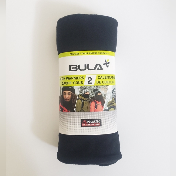 BULA Polartec Neck Warmer 2pk - Black - Picture 1 of 4